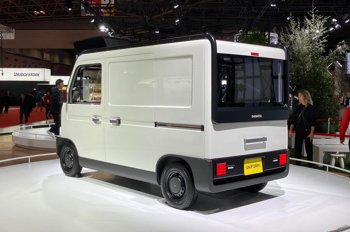 Daihatsu Uniform concept Tokyo motor show 2023 rear