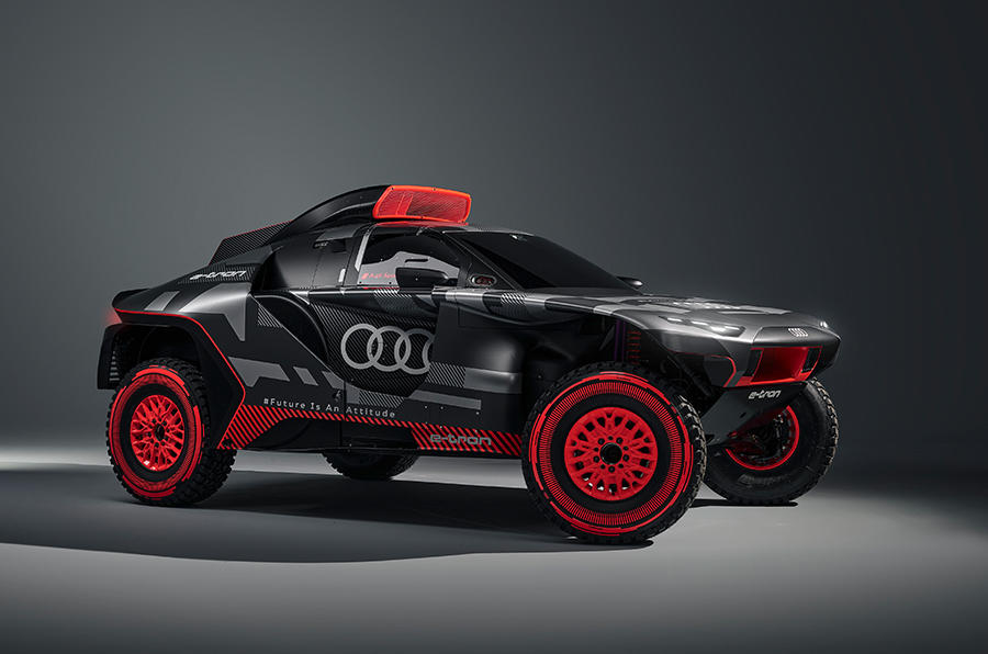 The Audi RS Q e-tron's innovative electric drivetrain was designed to make Dakar Rally history