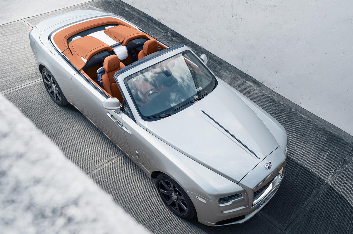 RollsRoyce reveals new Dawn Silver Bullet special edition Autocar