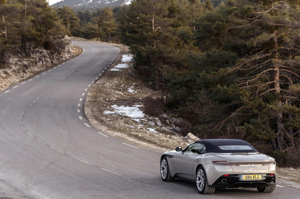 Aston Martin Db11 Volante 2018 Review Autocar