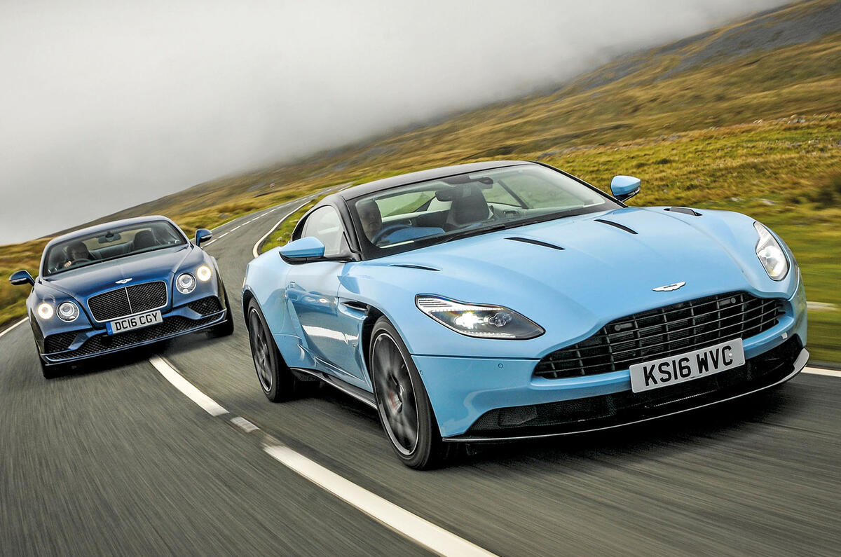 Aston Martin Db11 Vs Bentley Continental Gt Speed Grand Tourers Compared Autocar
