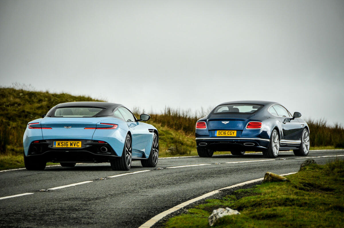Aston Martin Db11 Vs Bentley Continental Gt Speed Grand