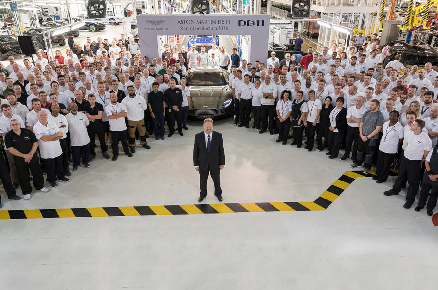 Aston Martin DB11 enters production