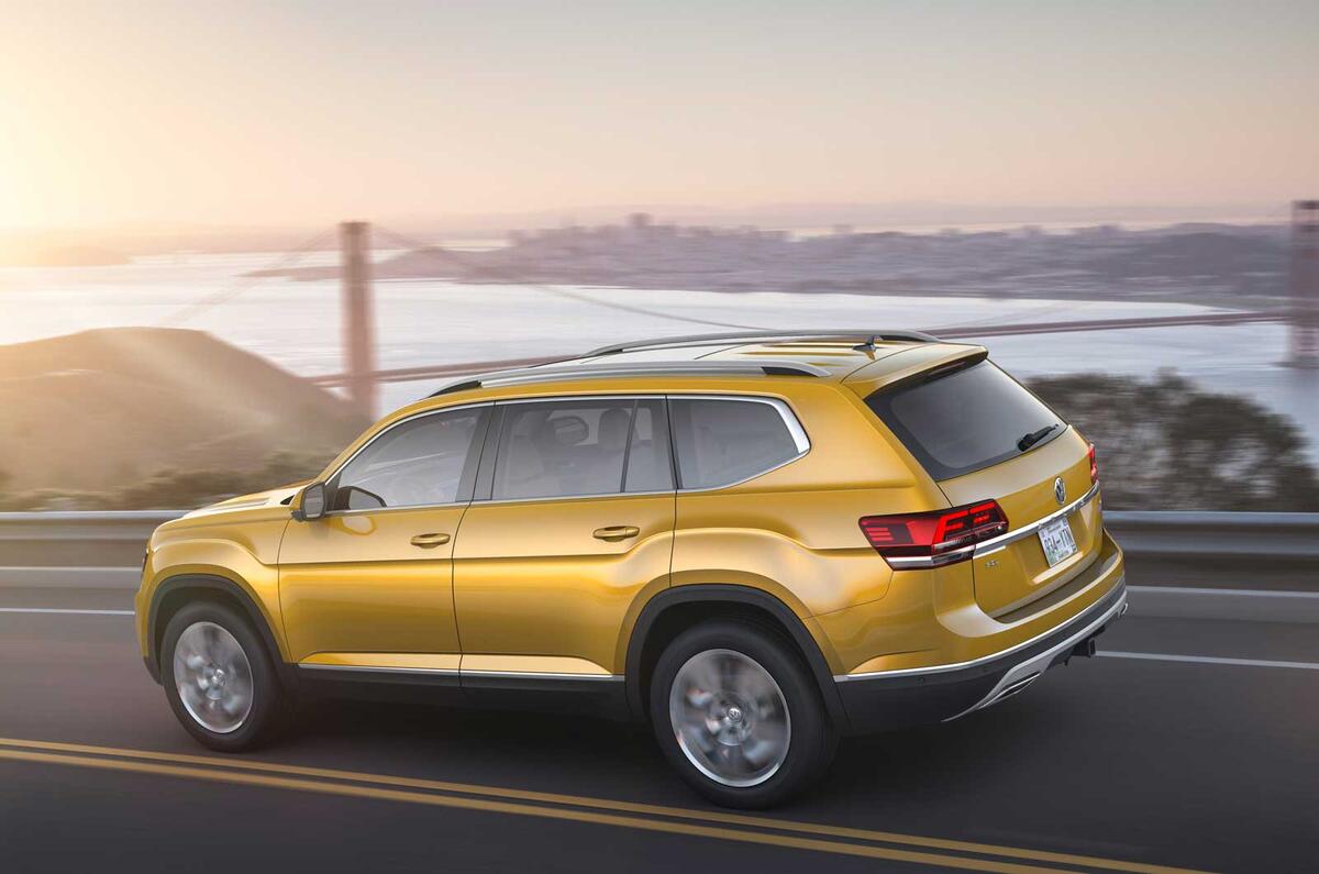 2017 Volkswagen Atlas revealed for US market