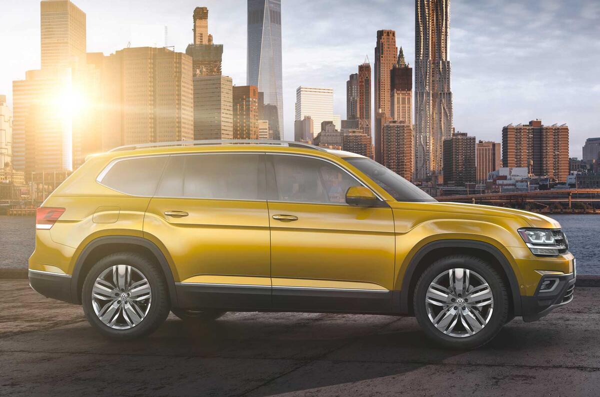 2017 Volkswagen Atlas revealed for US market