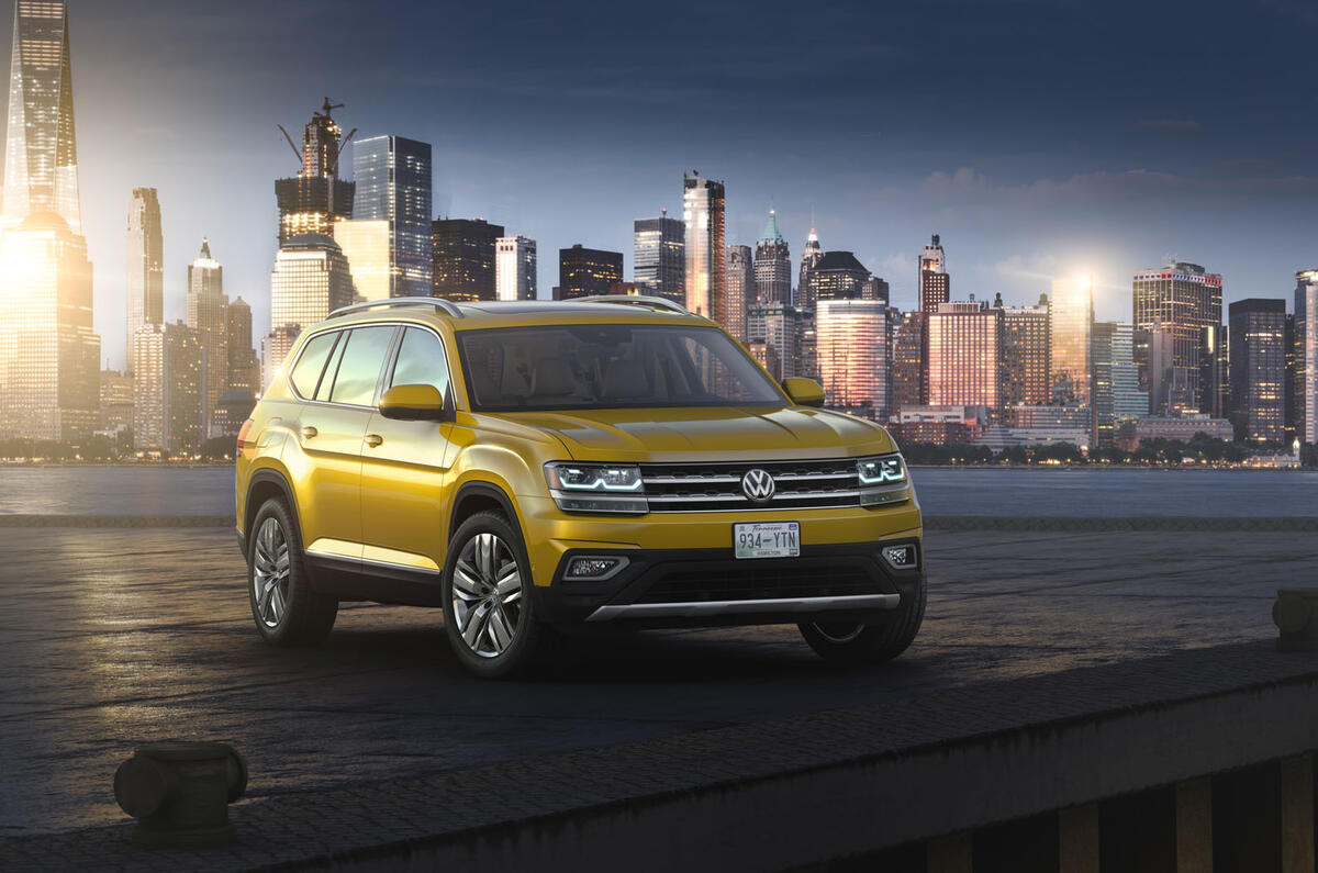 2017 Volkswagen Atlas revealed for US market | Autocar