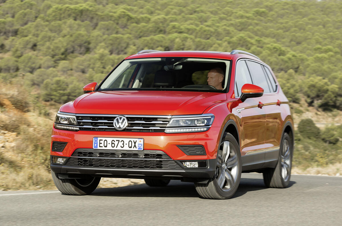 Volkswagen Tiguan Allspace 2017 review Autocar