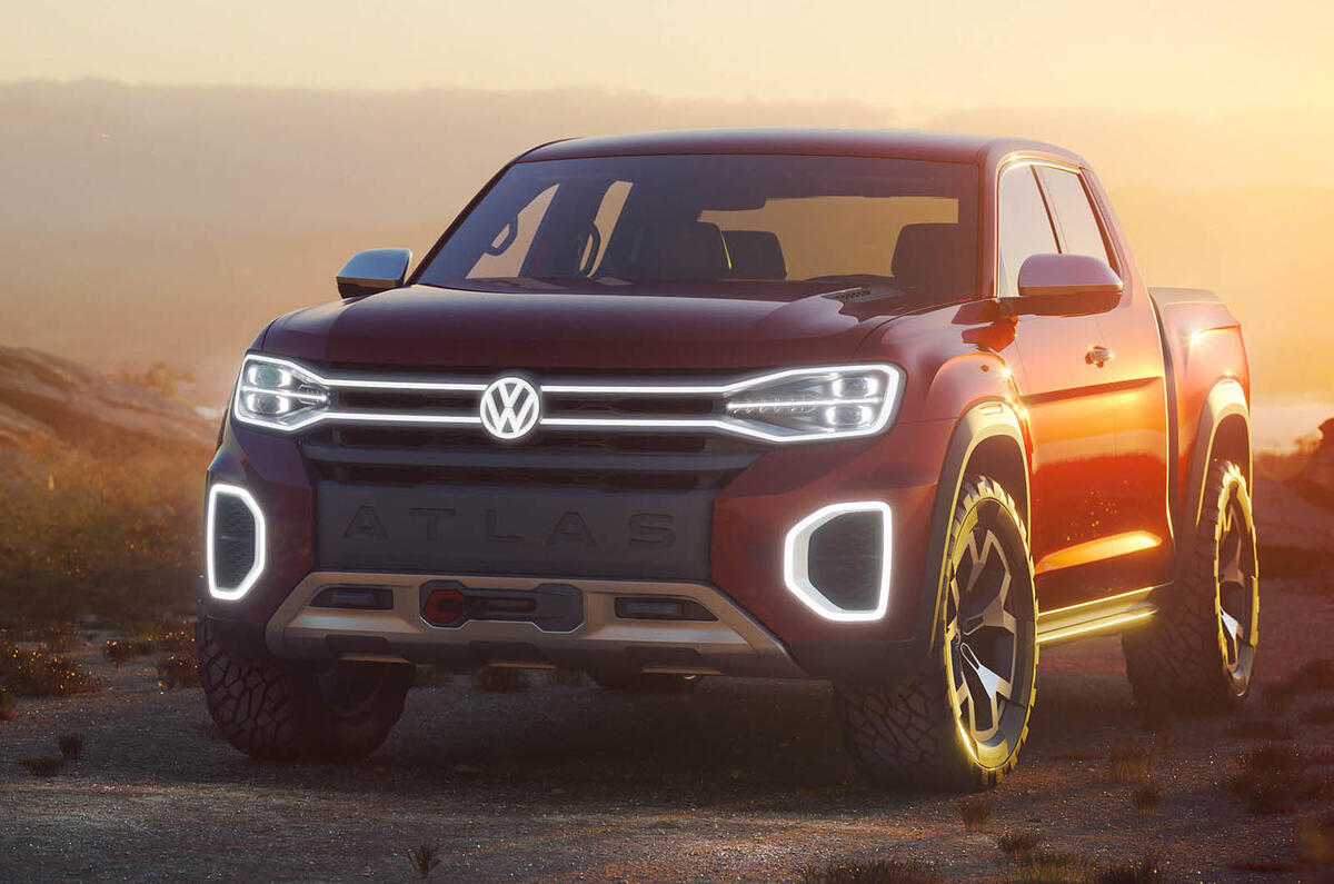 Volkswagen shows Atlas Tanoak pick-up concept | Autocar