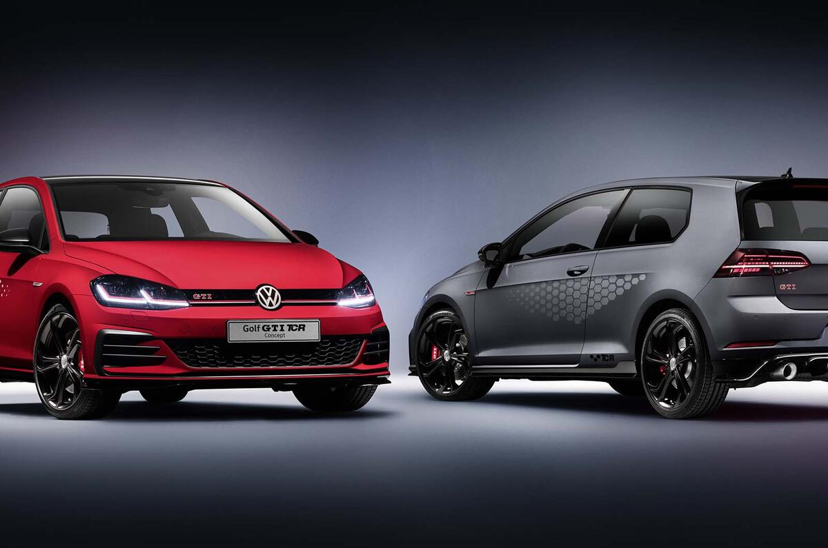 Volkswagen Reveals 286bhp Golf Gti Tcr Autocar
