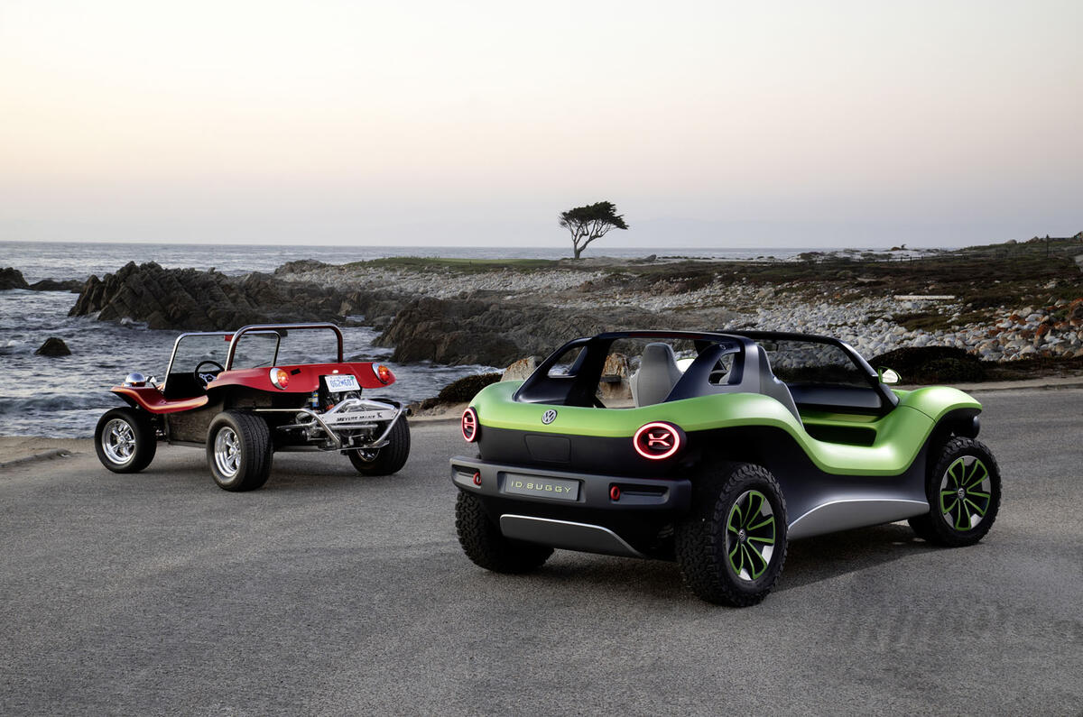 Volkswagen Id Buggy Makes Off Road Debut At Pebble Beach Autocar