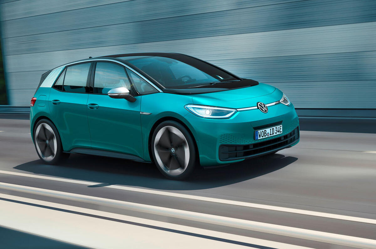 Volkswagen ID 3 tracking