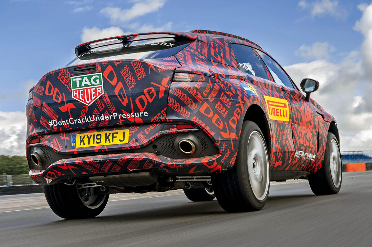 Aston Martin DBX SUV gets 542bhp V8 | Autocar