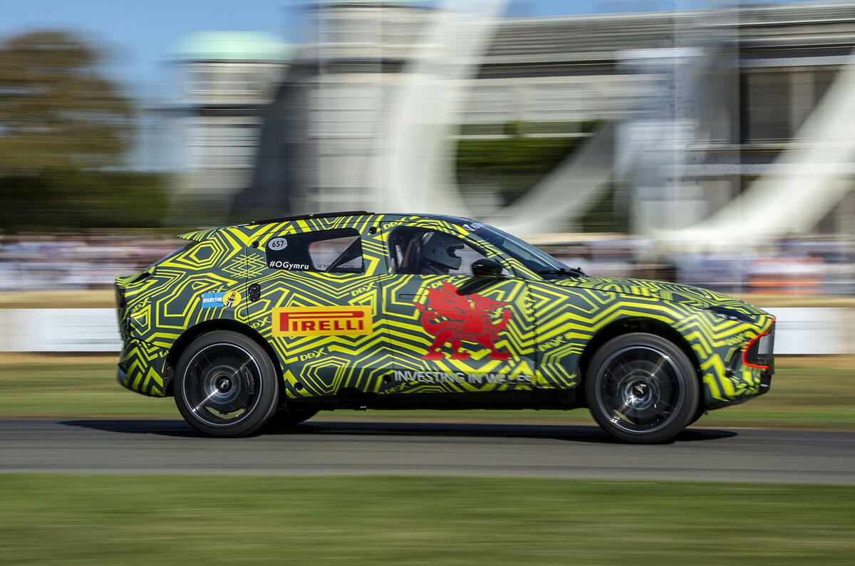 Aston Martin DBX at Goodwood Festival of Speed