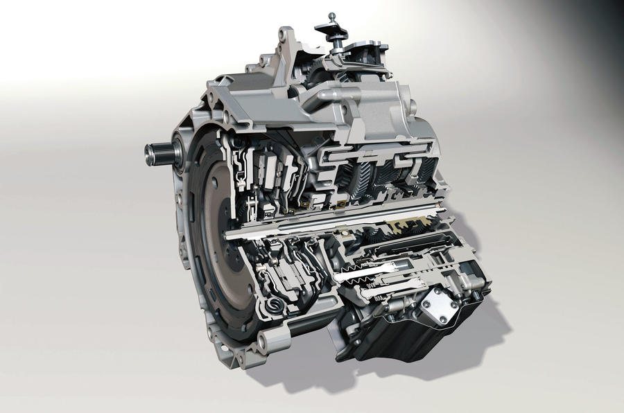 Volkswagen DSG gearbox cutaway