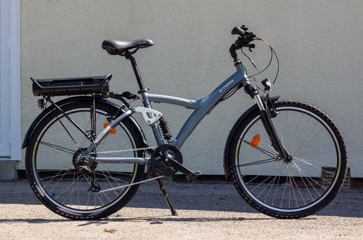 B twin electric bikes best sale