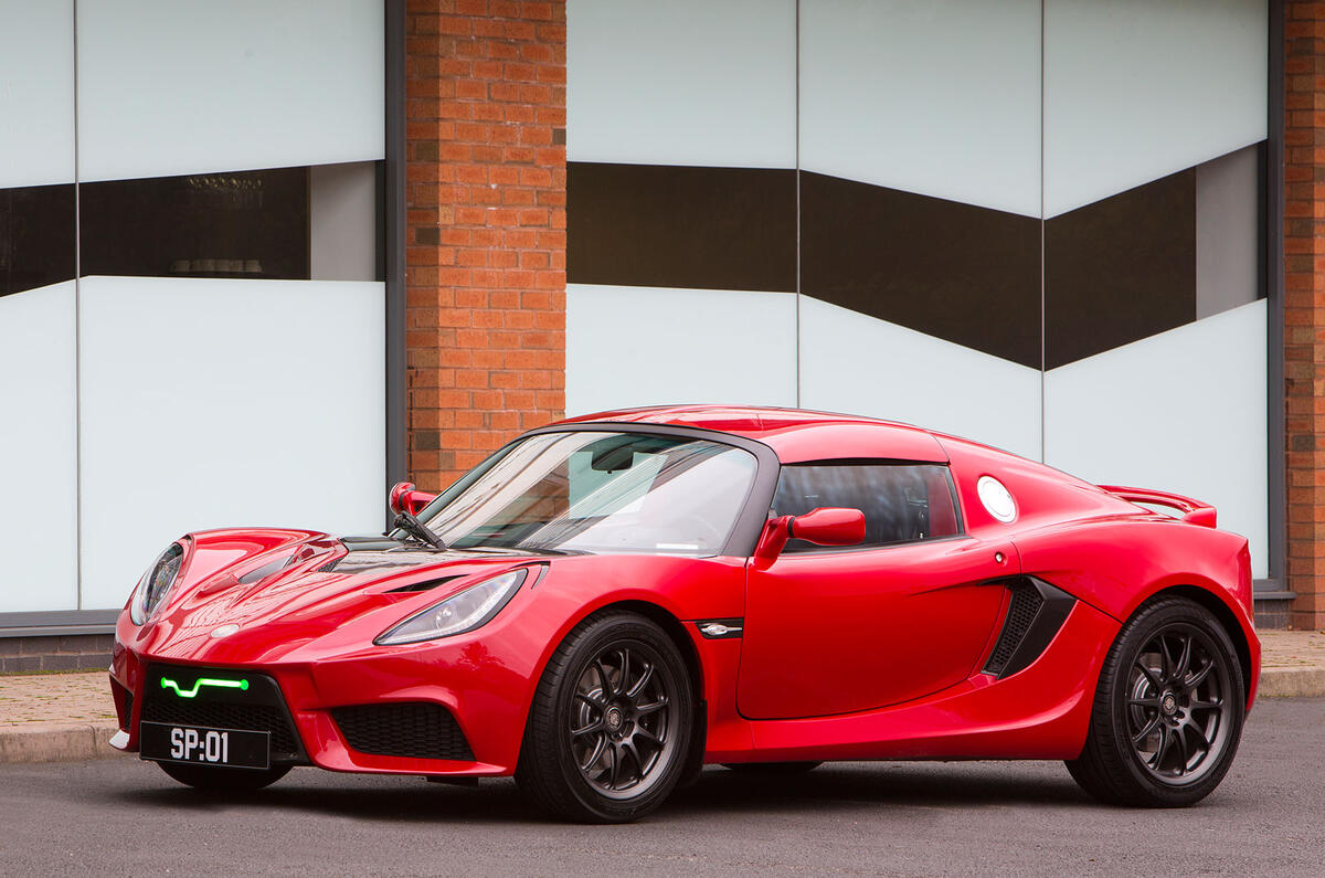 Detroit Electric SP 01 sports car - Detroit Electric Sp 01