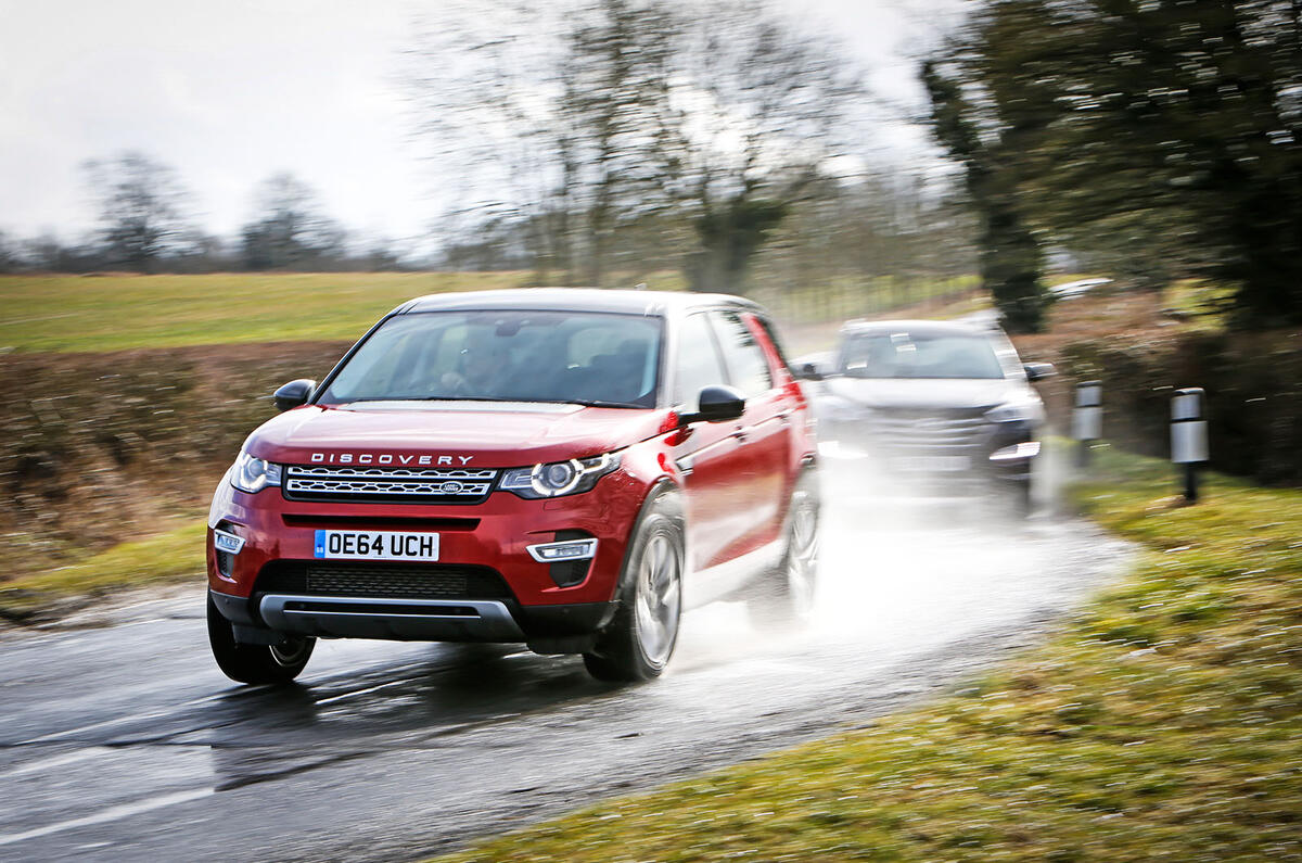 Land Rover Discovery Sport vs BMW X3, Volvo XC60 and