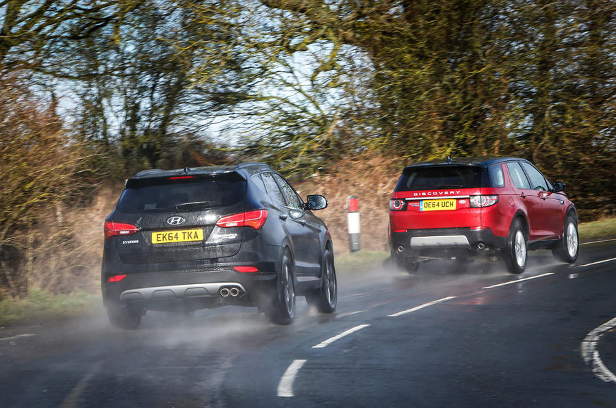 Land Rover Discovery Sport vs BMW X3, Volvo XC60 and