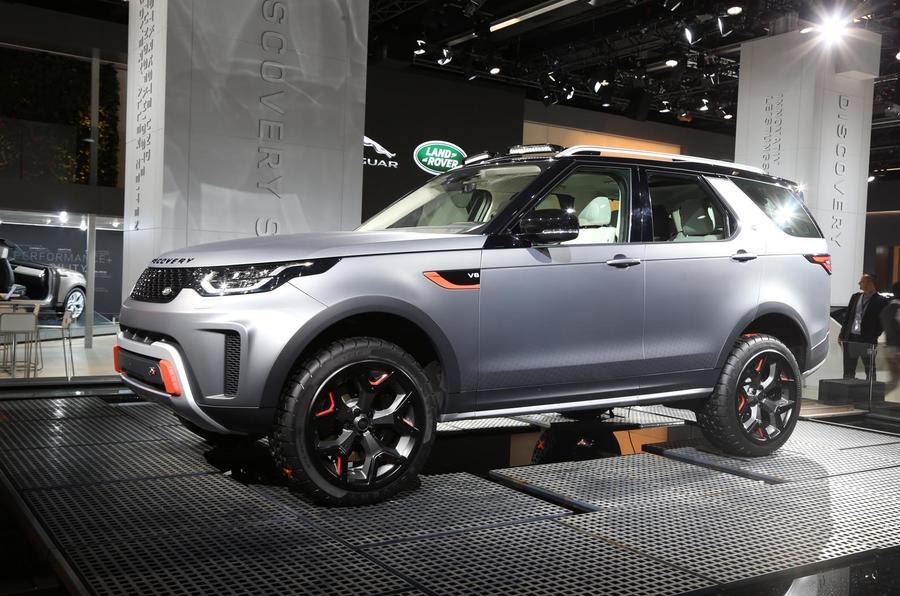 Land Rover Discovery SVX Frankfurt reveal
