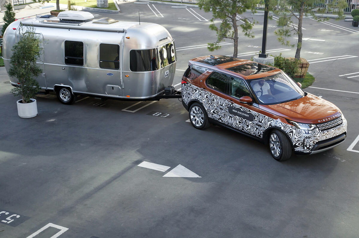 First test Land Rover Discovery’s new trailer parking for dummies