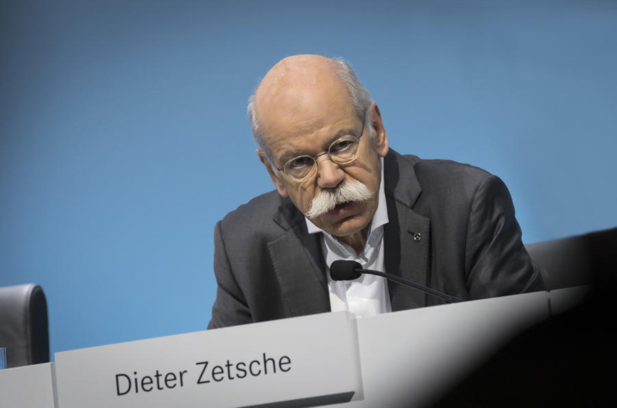 Daimler boss Dieter Zetsche to step down in 2019