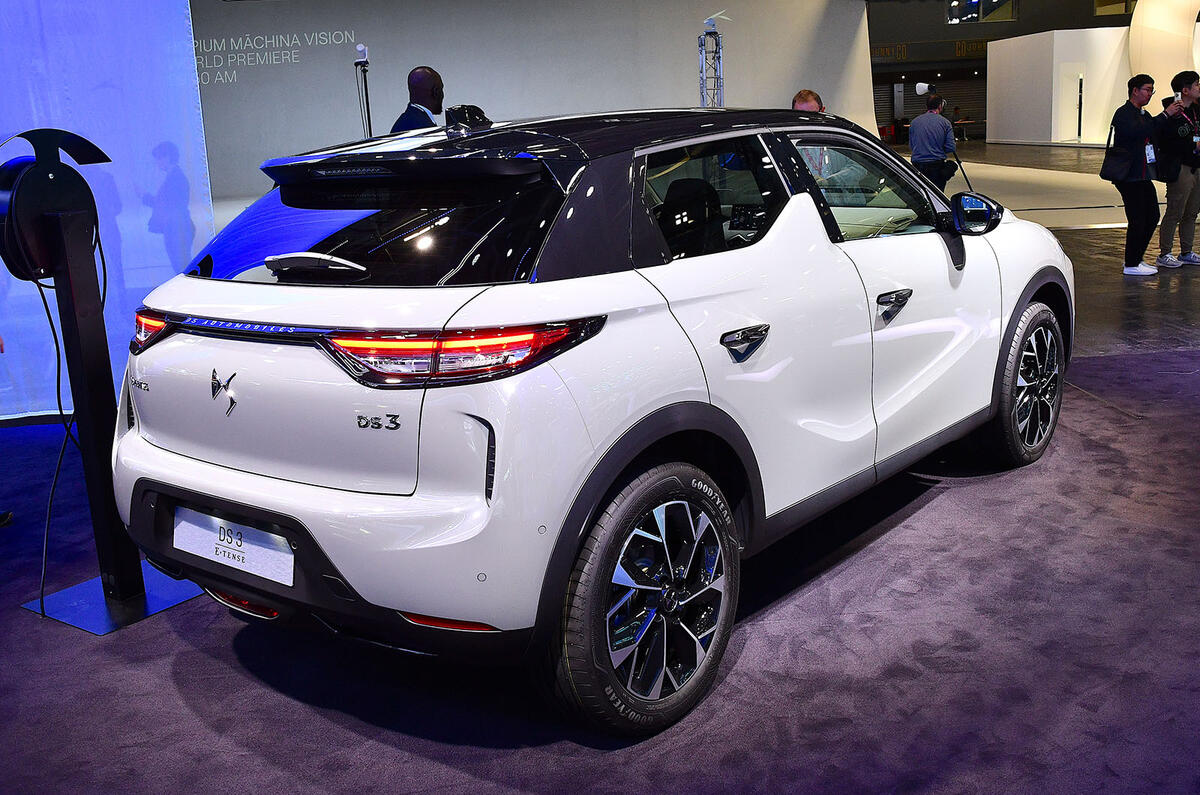 2022 DS 3 drops Crossback tag, EV gains range and power Autocar