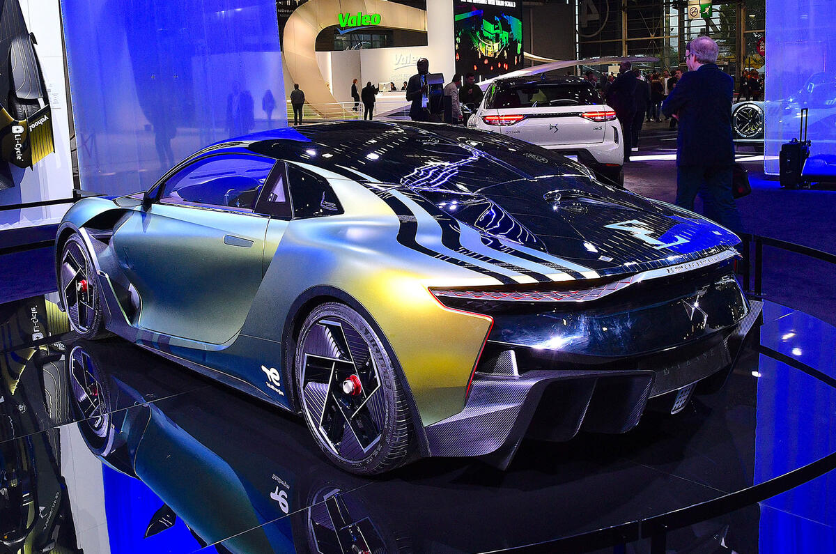 DS E-Tense Performance is 805bhp hint at future EVs | Autocar