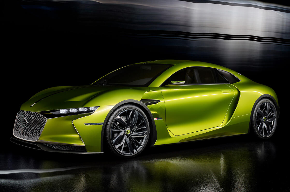 DS E-Tense supercar