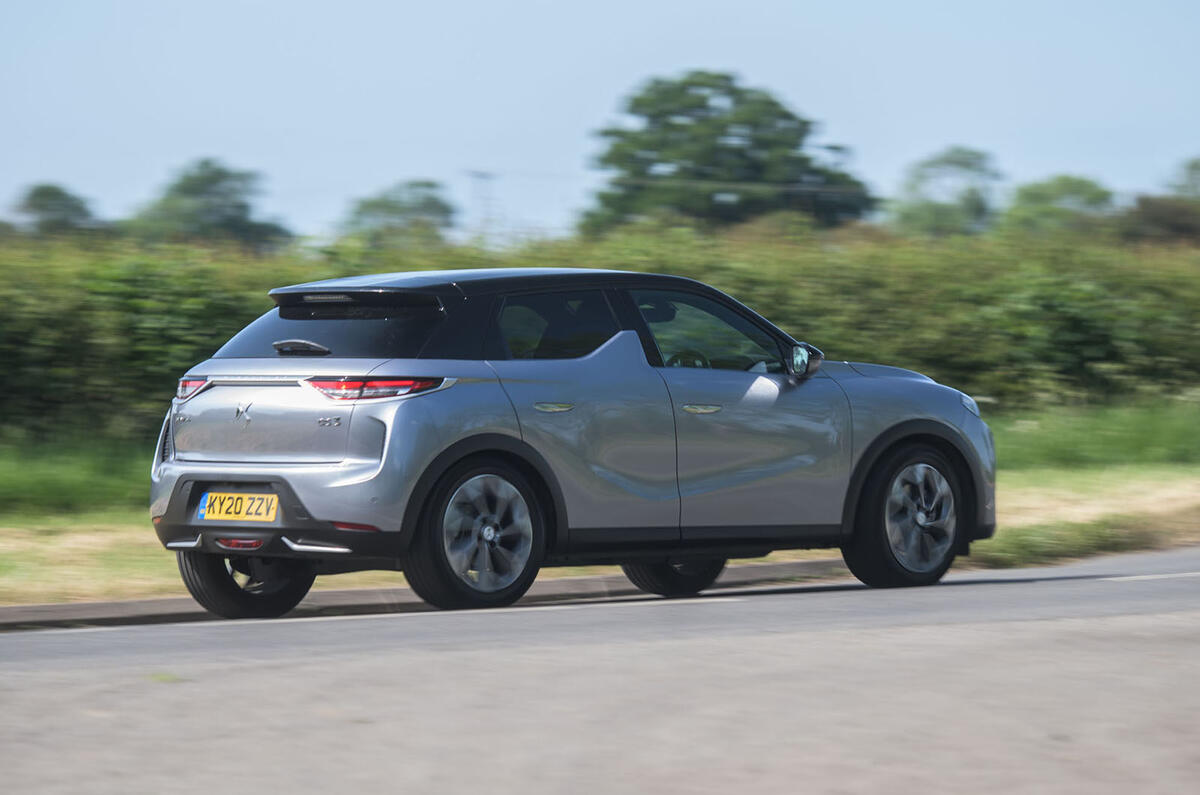 DS 3 Crossback E-Tense Ultra Prestige 2020 UK review review | Autocar