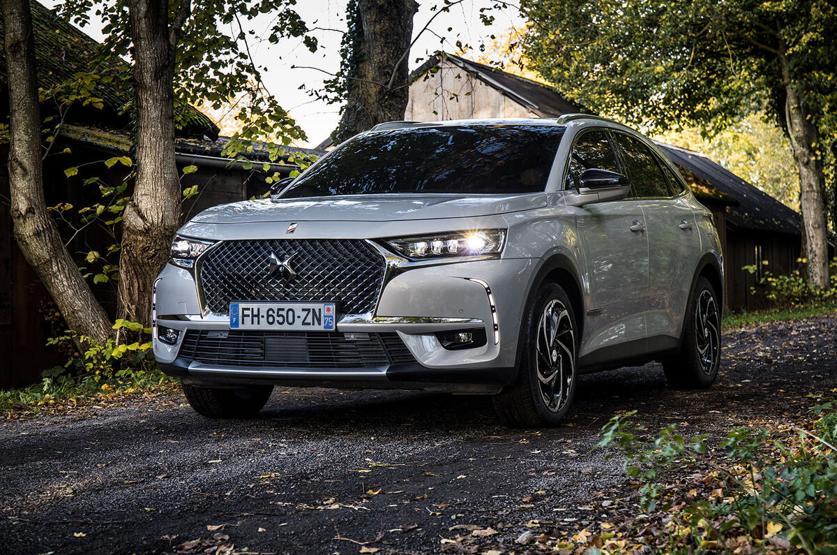 DS 7 Crossback E-Tense 2019 first drive review - static