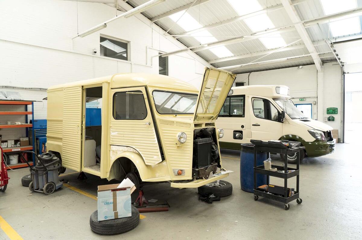 Behind the scenes at Britain's icecream van HQ Autocar
