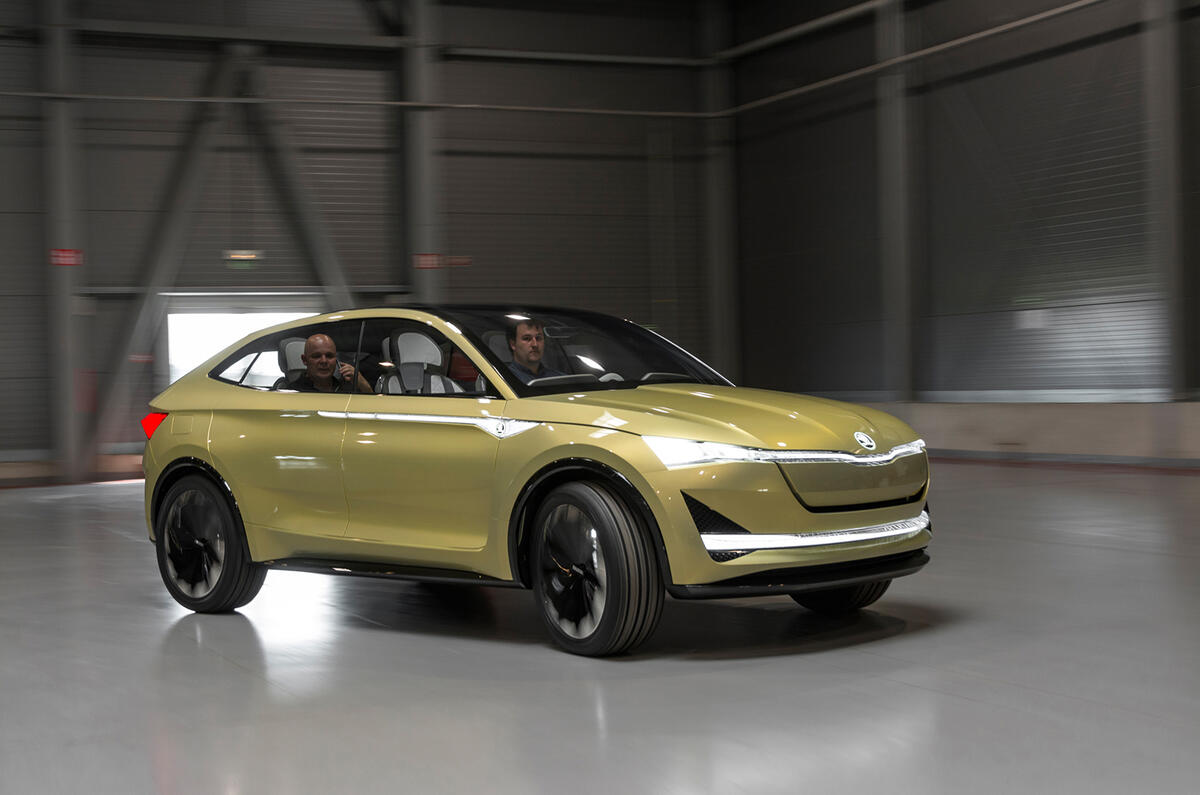 First drive Skoda Vision E concept review Autocar