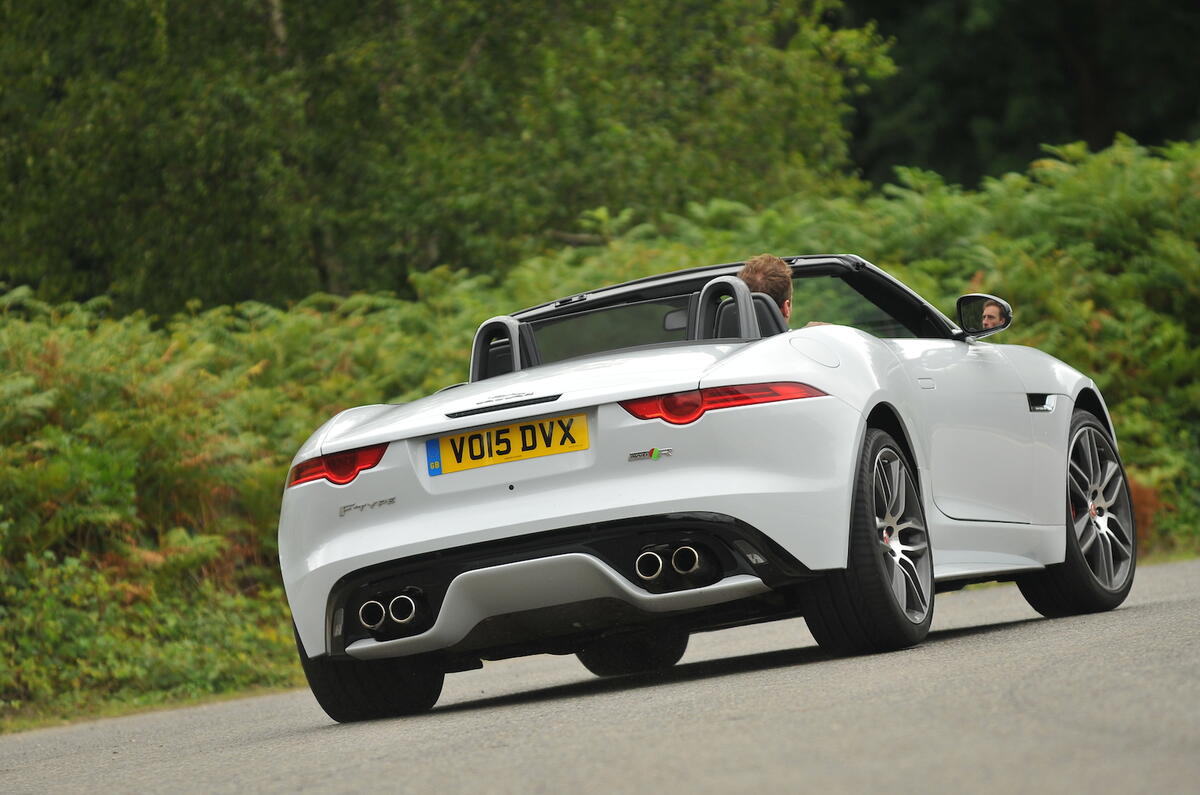 2016 Jaguar F Type R Convertible Awd Review Review Autocar