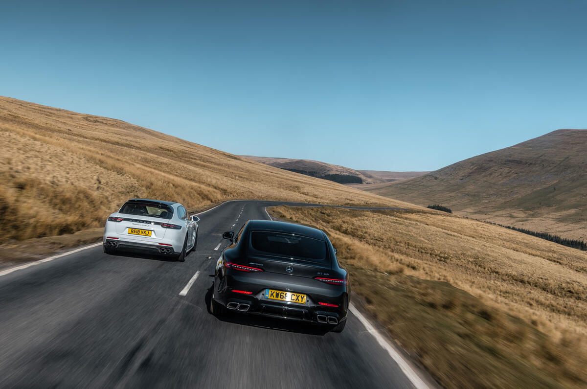 Porsche Panamera vs Mercedes-AMG GT 4-Door Coupe