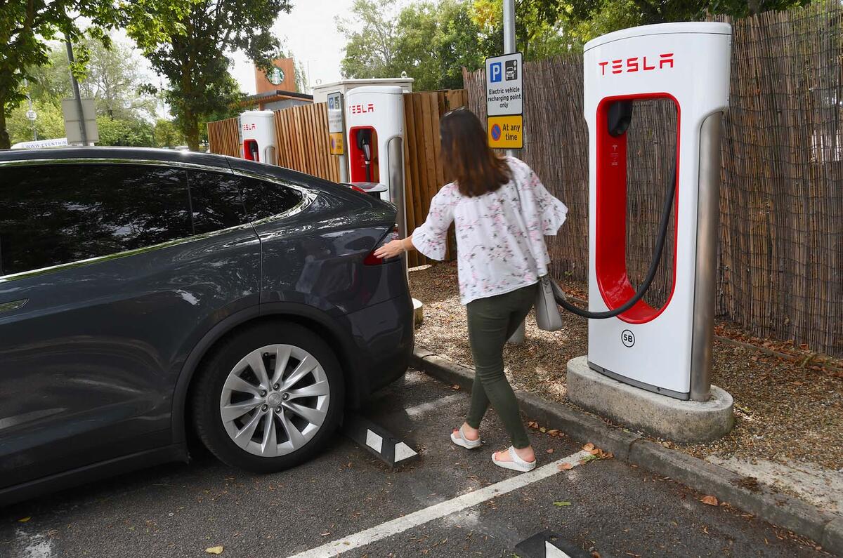 A Day In The Life Of A Tesla Supercharger Autocar