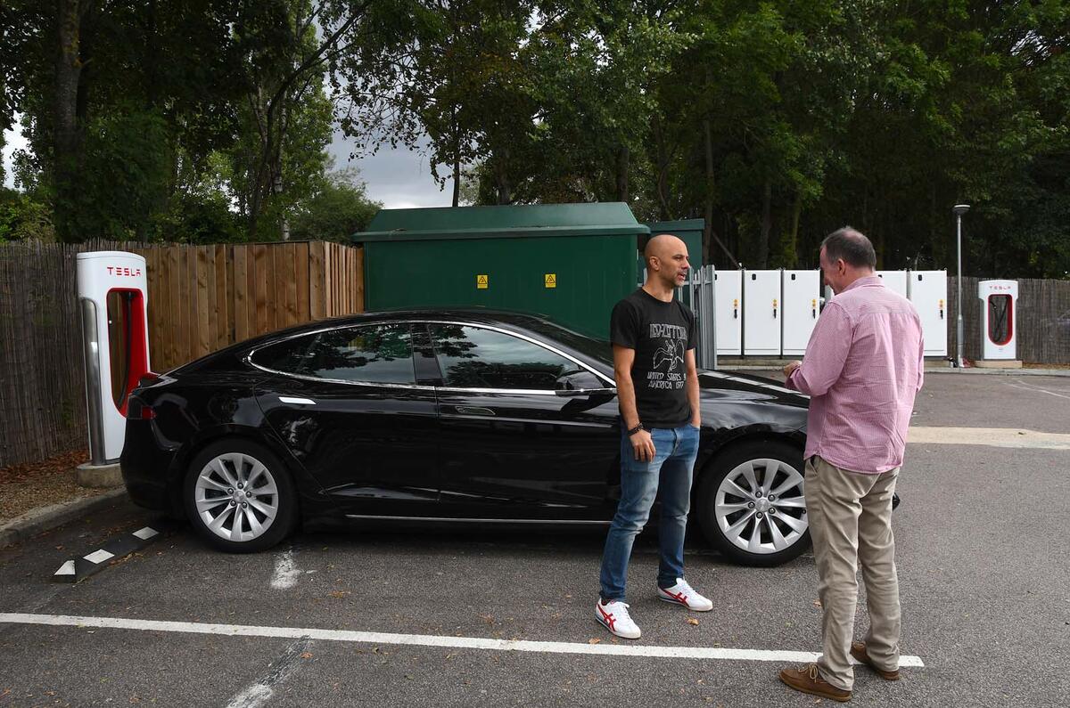 A Day In The Life Of A Tesla Supercharger Autocar