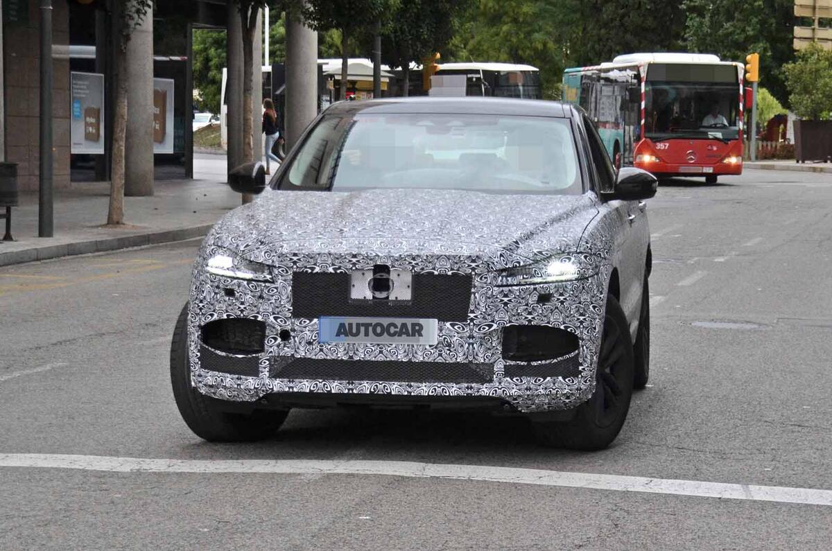 New Jaguar F Pace Facelift Seen Testing Ahead Of 2020