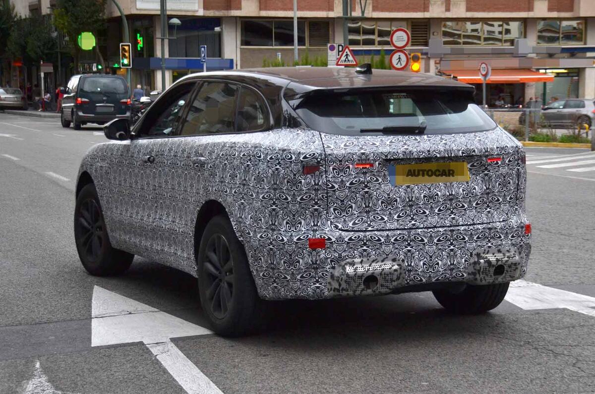 New Jaguar F Pace Facelift Seen Testing Ahead Of 2020