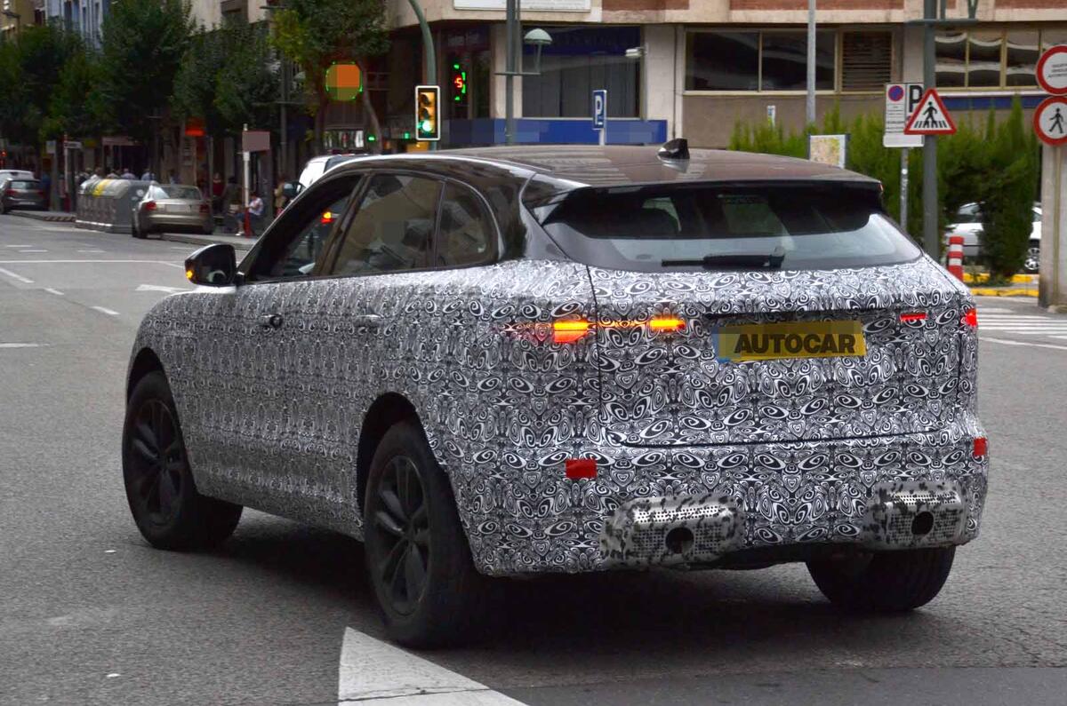 New Jaguar F Pace Facelift Seen Testing Ahead Of 2020