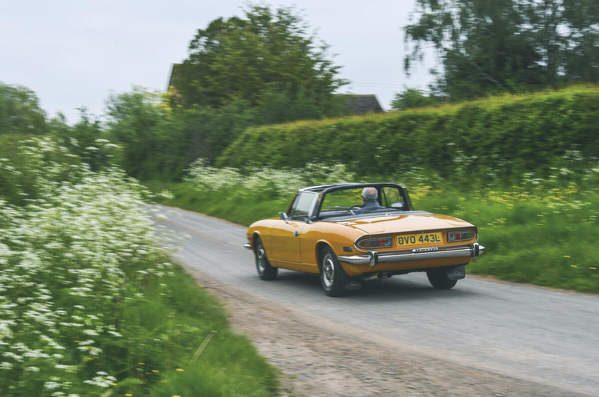 1972 Triumph Stag - cornering rear