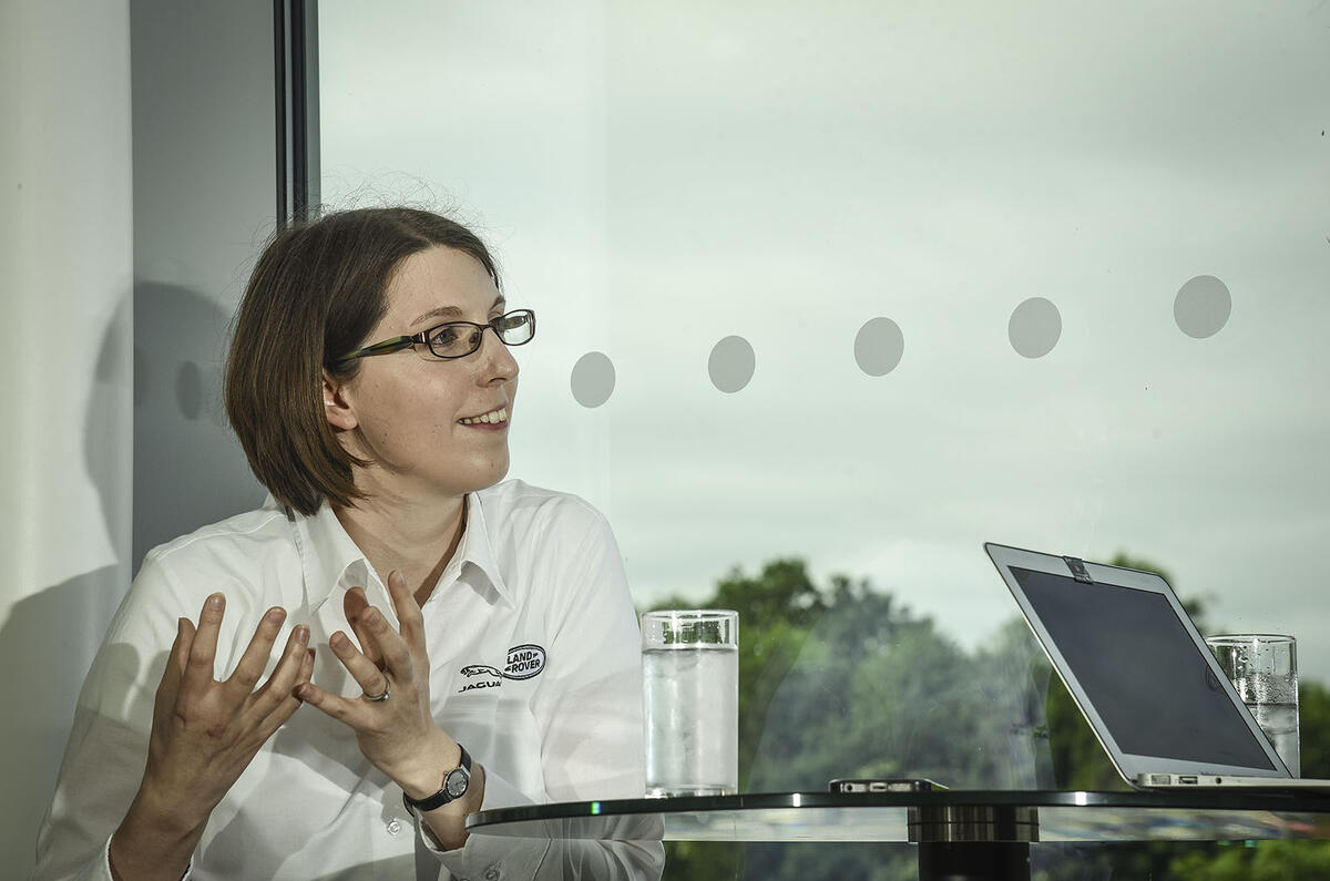 Amy Rimmer Jaguar Land Rover autonomous engineer