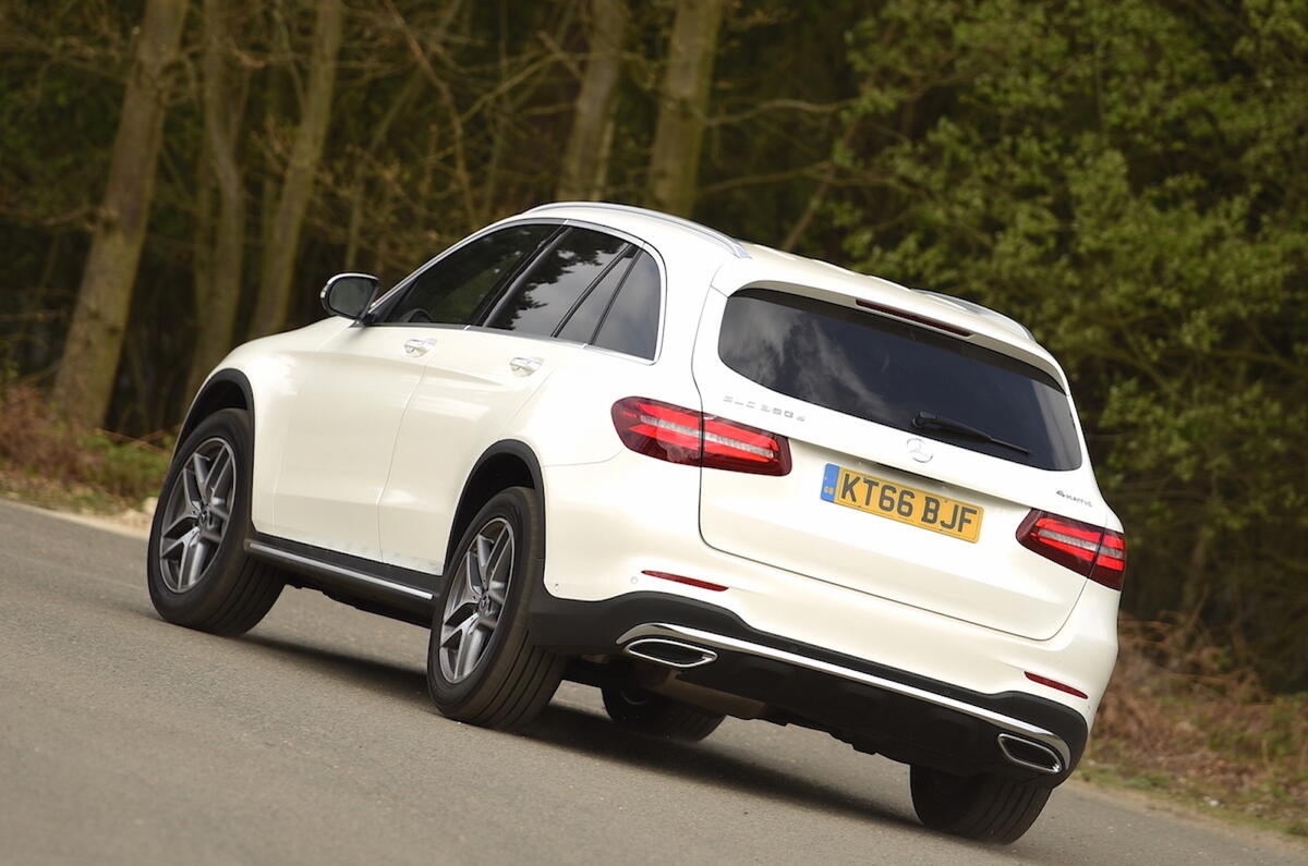 Mercedes Benz Glc 350 D Amg Line 2017 Review Autocar