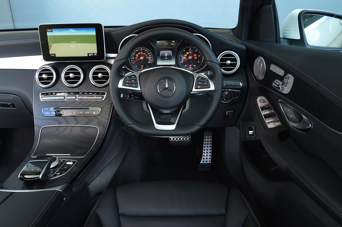 Mercedes Benz Glc 350 D Amg Line 2017 Review Autocar