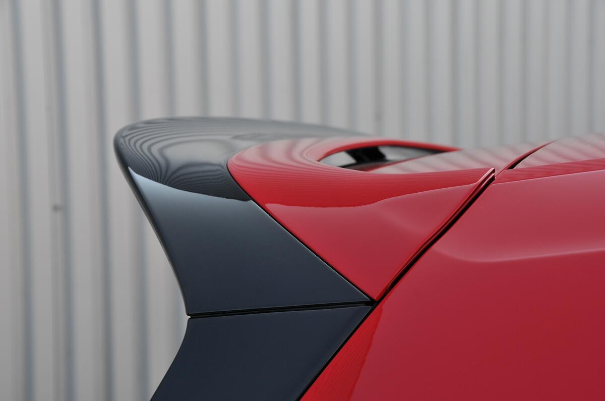 Volkswagen Golf GTI Clubsport Edition 40 rear spoiler