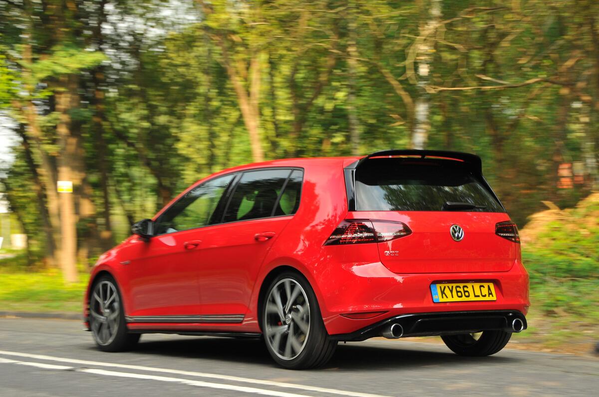 Volkswagen Golf GTI Clubsport rear