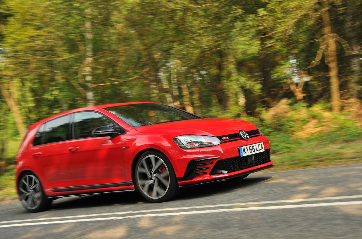 Volkswagen Golf GTI Clubsport front quarter