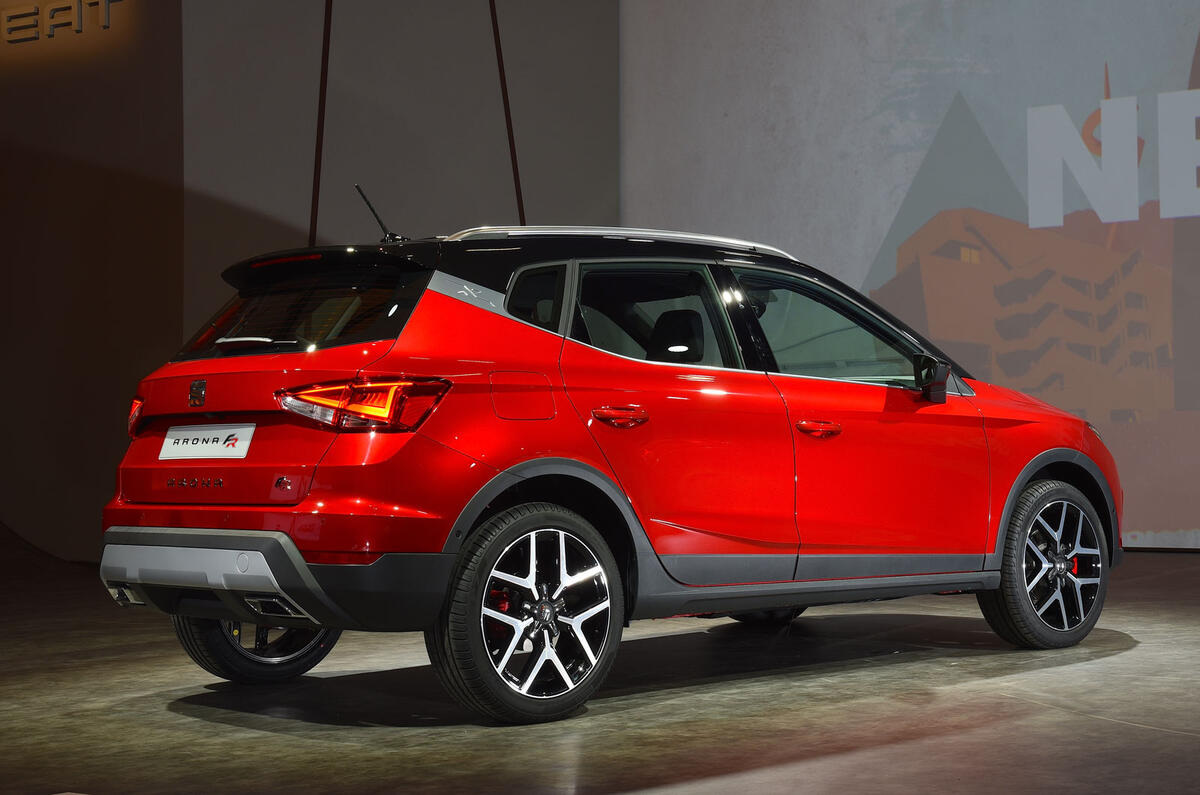 New Seat Arona revealed as Nissan Juke rival
