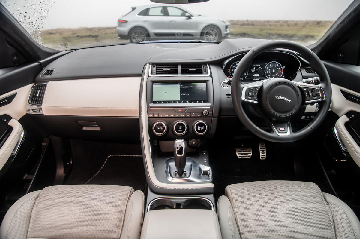 2019 Porsche Macan Vs Jaguar E Pace Premium Suv Face Off Autocar