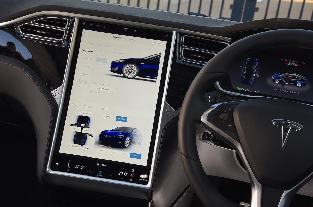 2017 Tesla Model S P100d Review Autocar