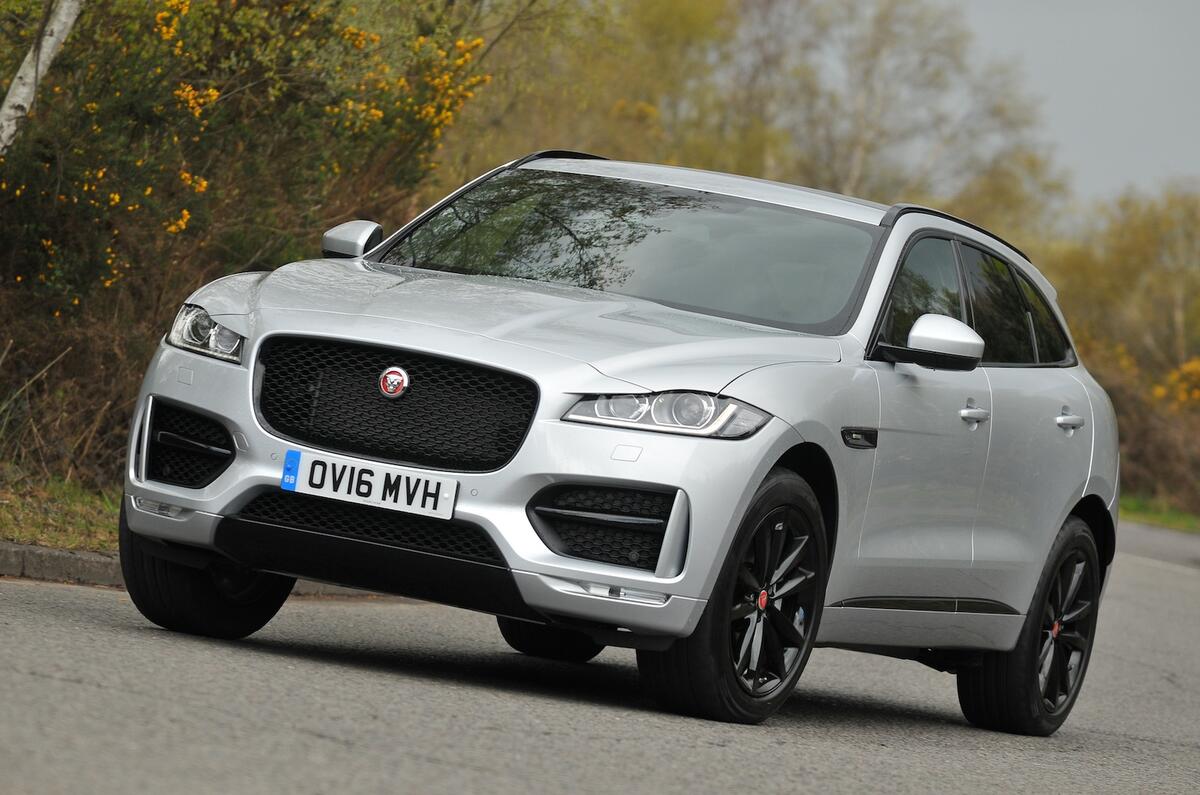 2016 Jaguar FPace 2.0d UK drive review review Autocar